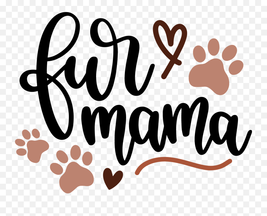 My Hearts Joy - Fur Mama Svg Clipart Full Size Clipart Emoji,Emojis Für Word