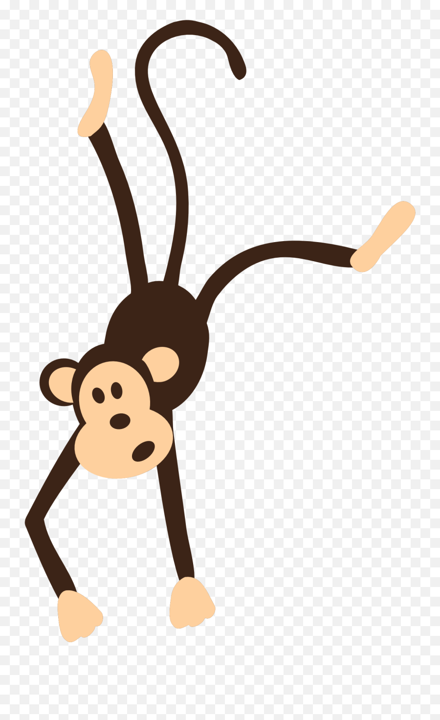 Upside Down Hanging Monkey Clipart Free Clipart 2 - Clipartix Monkey Clipart Transparent Background Emoji,Upside Down Emoji