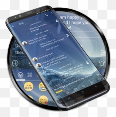 Sms Messages Theme For Galaxy S9 For Android - Download Technology Applications Emoji,Kk Emoji Keyboard Themes