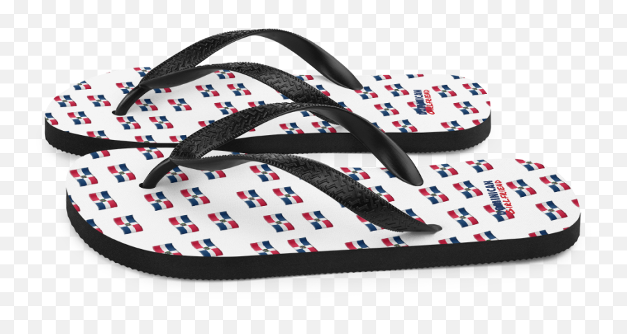 All - Over Emoji República Dominicana Flag Flipflops,Is There A Flip You Off Emoticon?