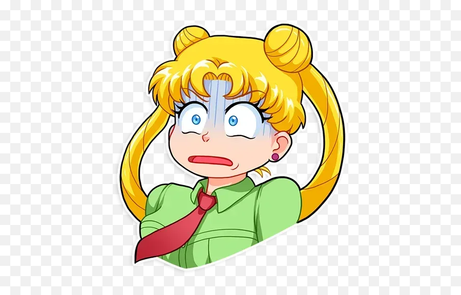 Pollo Loko Whatsapp Stickers - Sailor Moon Telegram Animated Stickers Emoji,Sailor Moon Emojis
