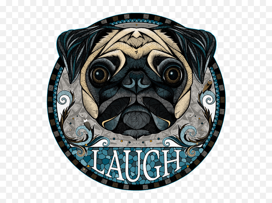 The Amazing Animals Of Illustrator Andreas Preis Graphic Emoji,Abstract Pug Emotion