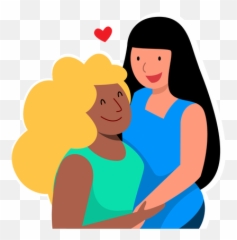 Lesbian Couple Icon - Download In Glyph Style Emoji,What Is The Lesbian Emoji