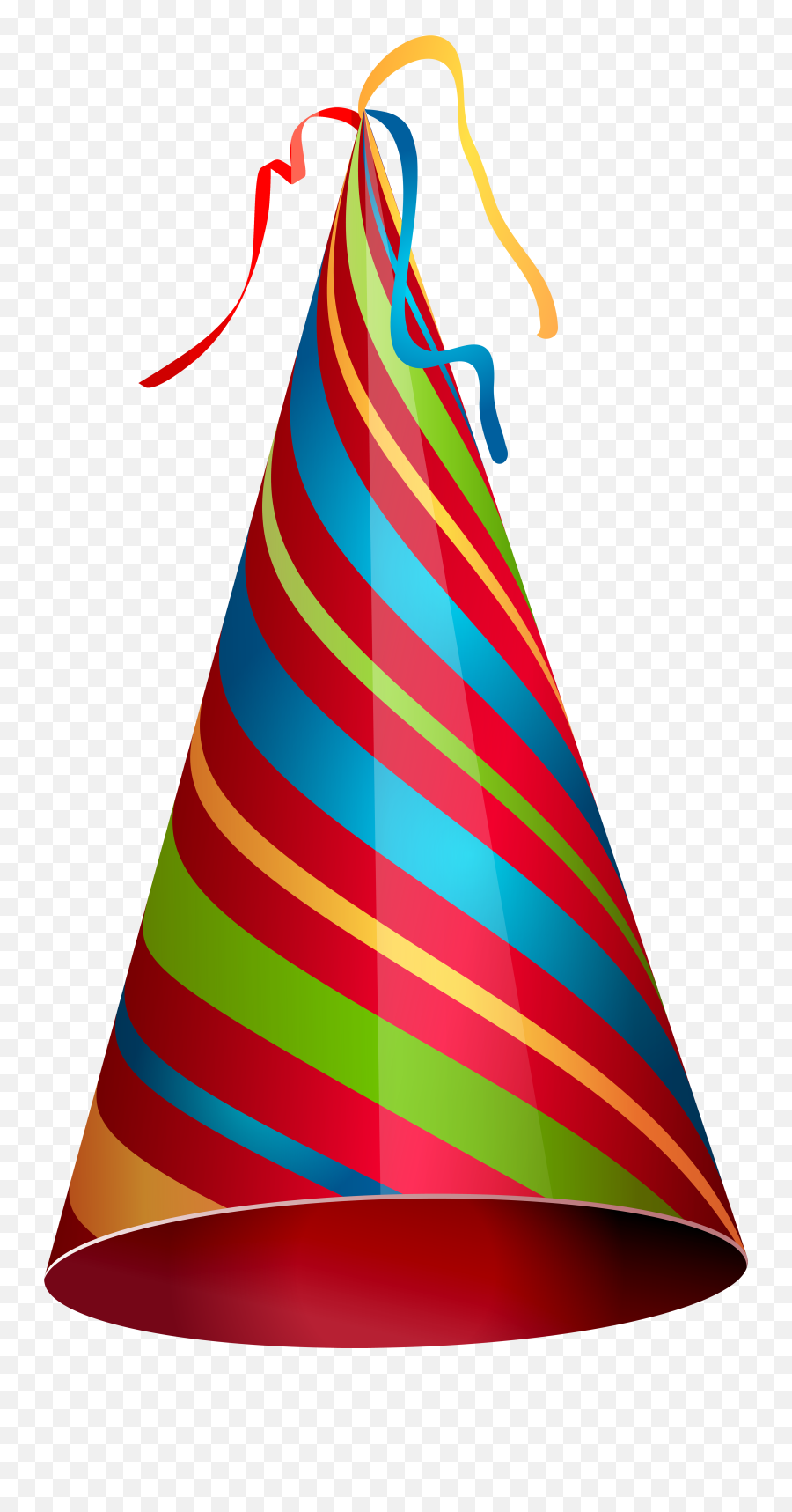 Colorful Party Hat Transparent Clip Art - Transparent Background A Birthday Hat Emoji,Emoji Party Hats