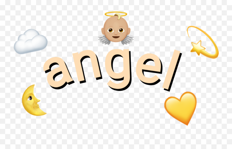 Angel Emoji Crown Tumblr Sticker By Duda - Happy,Emoji Maker Tumblr