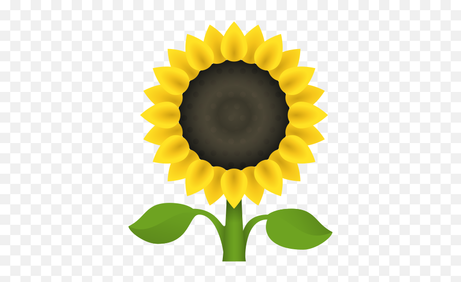 Sunflower Icon In Emoji Style,Emoji Cellphone