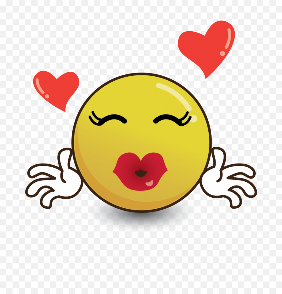 Vidio Gummy Vidio Stickers For Whatsapp Emoji,Flying Kiss Emoji