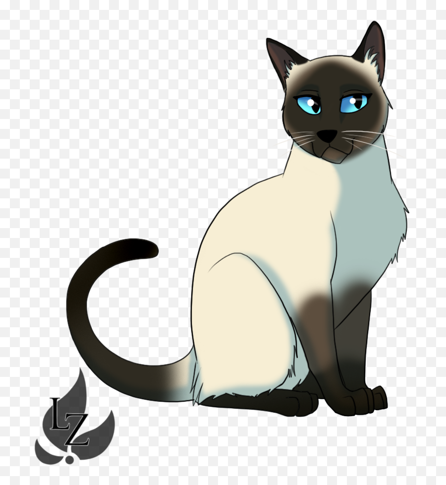 Cat Clipart Siamese Cats - Siamese Cat Emoji,Cat Butt Emoji