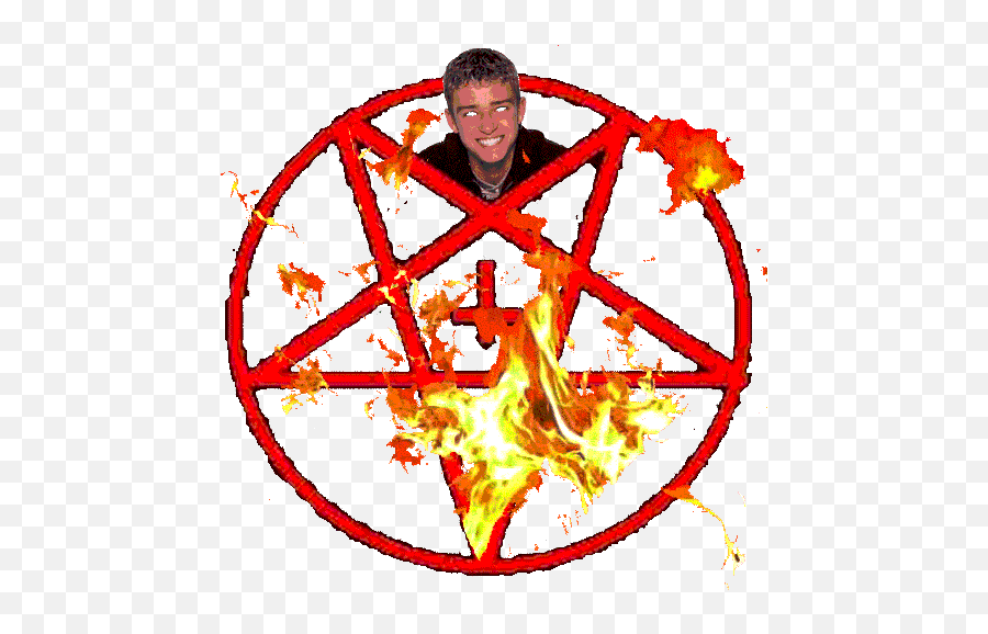 Top Devil Satan Stickers For Android - Transparent Satan Gif Emoji,Pentagram Emoji