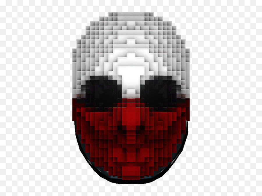 Locke Load - Payday 2 Pixel Wolf Mask Emoji,Payday 2 Emoticons