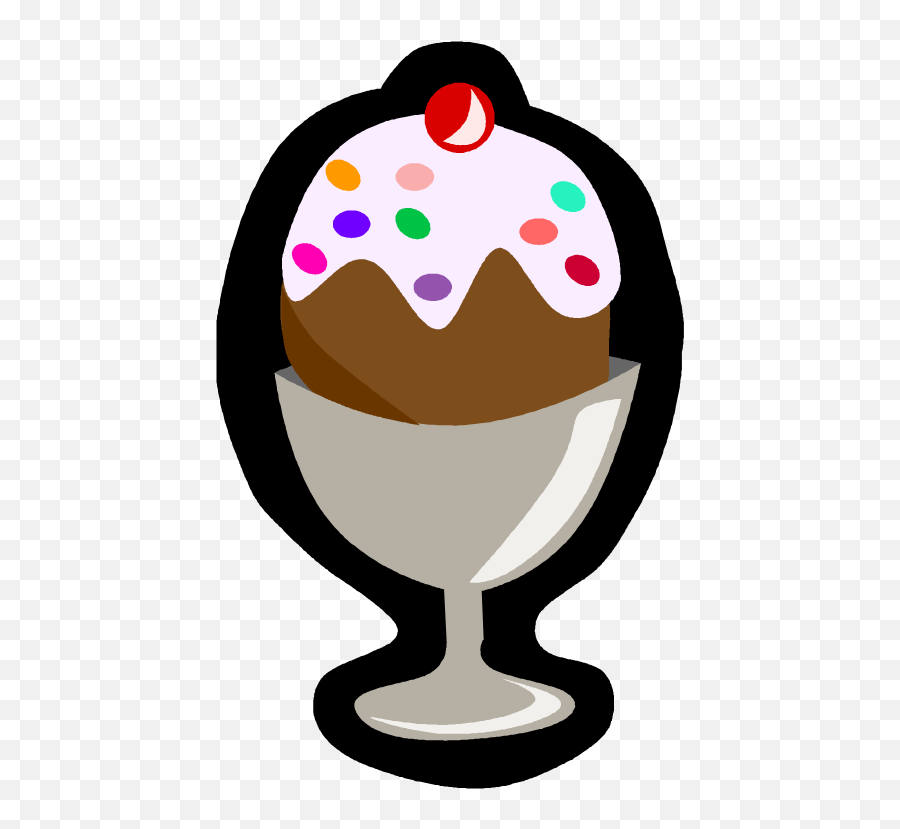 Microsoft Clip Art Of An Ice Cream Sundae Clipart - Clipartix Ice Cream Sundae Clip Art Emoji,Chocolate Ice Cream Emoji