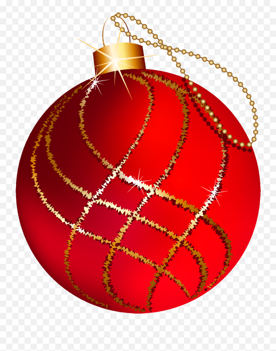 Gold Ornament Clipart Png Download - Christmas Ornament Transparent Emoji,Emoji Christmas Balls