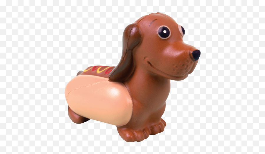 Hot Dog Stress Reliever - Dog Toy Emoji,Emoji Dog Ball