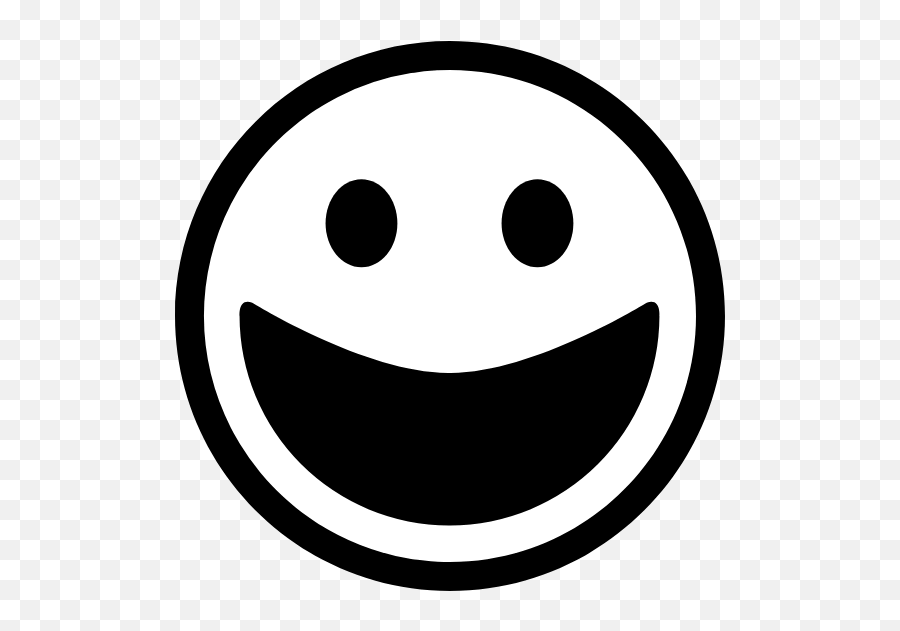Grinning Smiley Face Graphic - Happy Emoji,Smiley Emoji