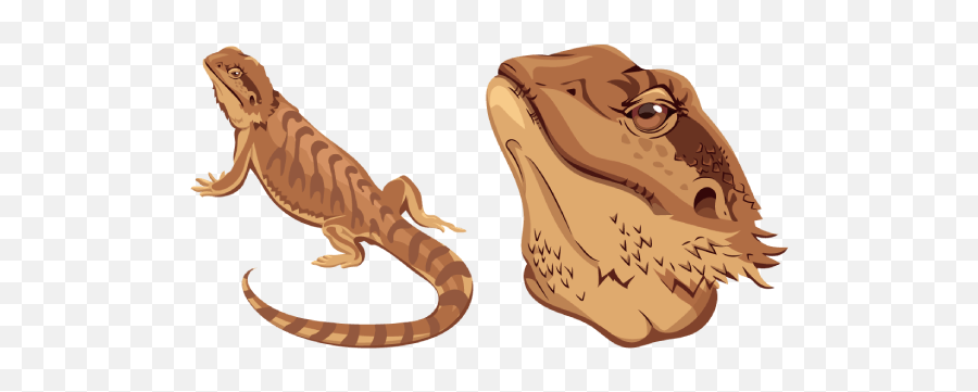 65 Animals Cursors Collection - Animal Figure Emoji,Do Bearded Dragons Change Color Do To Emotion