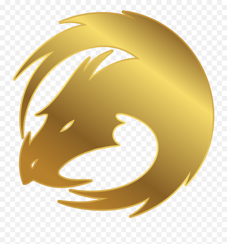 Sapphire Dragon Productions Sapphire Dragon Productions - Dragon In Circle Gold Emoji,Ouroboros Eso Emoji