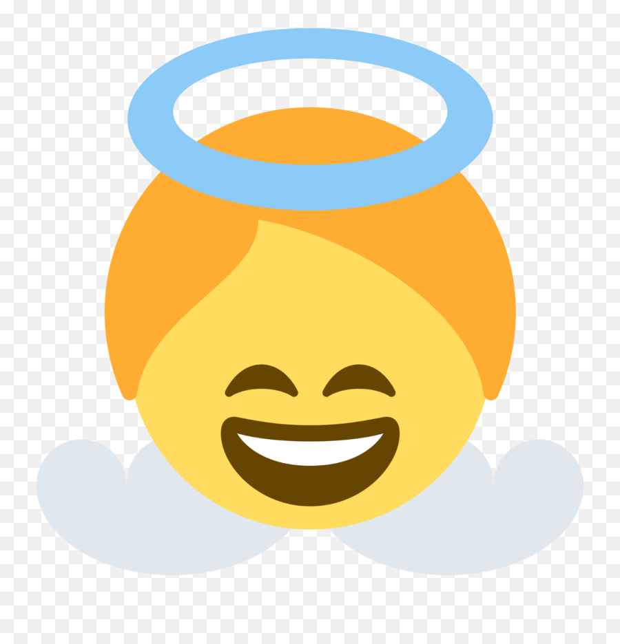 Emoji Face Mashup Bot - Happy,Angel Emoji
