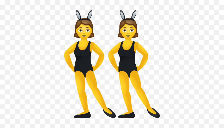 Women With Bunny Ears Icono - For Women Emoji,Playboy Bunny Emoji