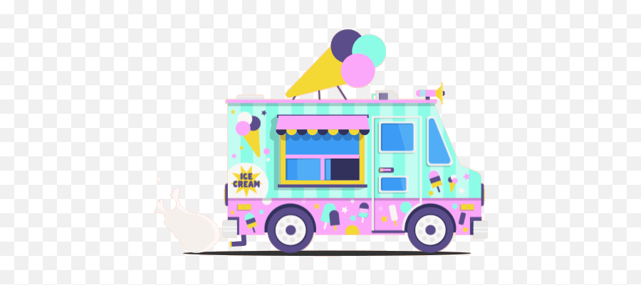 Top Fan Edit Stickers For Android Ios - Food Truck Gif Png Emoji,Saxophone Rabbit Emoji