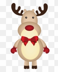 Christmas Rudolph Wallpapers - Christmas Clipart Rudolph Emoji,Rudolph Reindeer Emoticon For Twitter