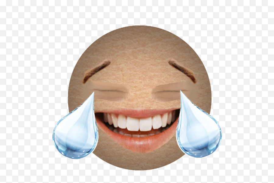 Laughing Crying Emoji Png Vector Freeuse Download - Open Eye Laughing Crying Emoji Eyes Open,Laugh Cry Emoji