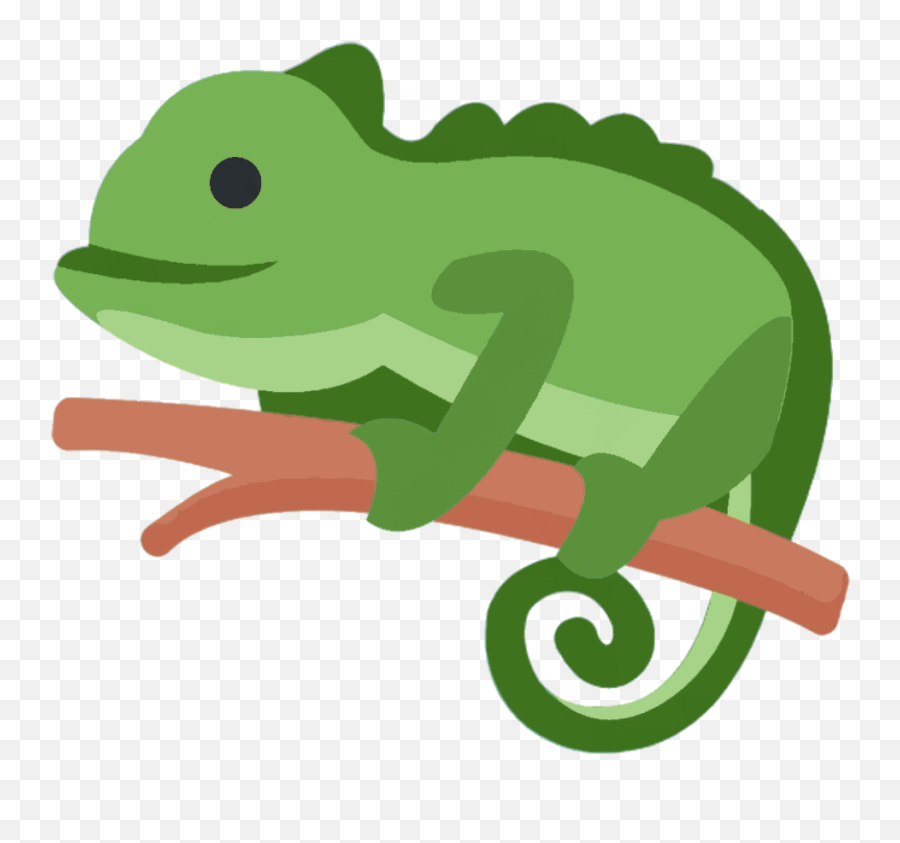 Chameleon - Emoji Caméléon,Chameleon Emoji