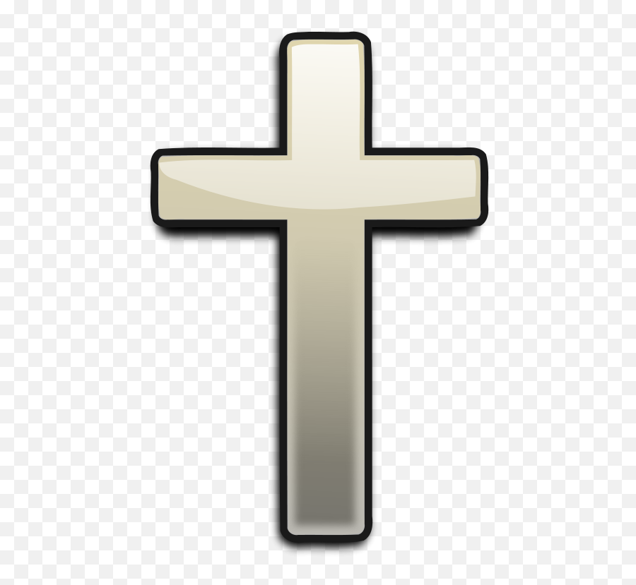 Faith Emoji Rainbow - Transparent Background Cross Clipart,Jesus Emoji