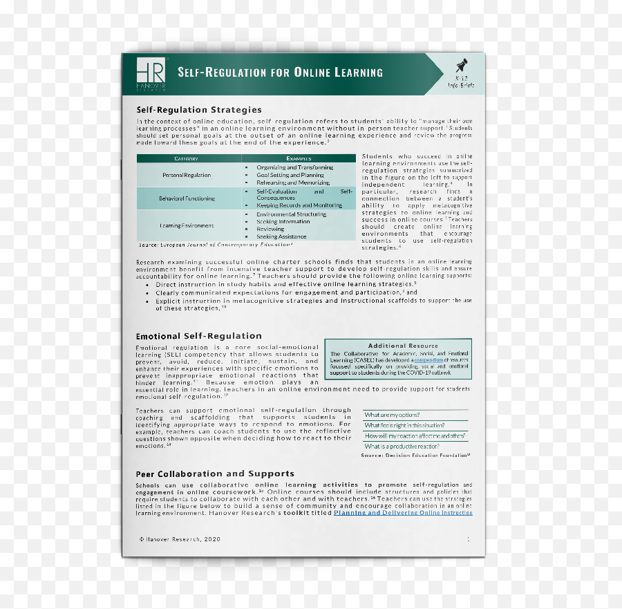 Infobrief Emoji,Emotion Regulation Strategies Examples
