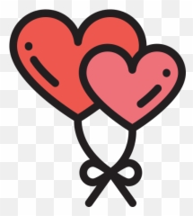 Balloons Love Hearts Free Icon Of Wedding - Heart Break Broken Heart Shape Emoji,Tv Diamond Money Heart Emoji Wedding