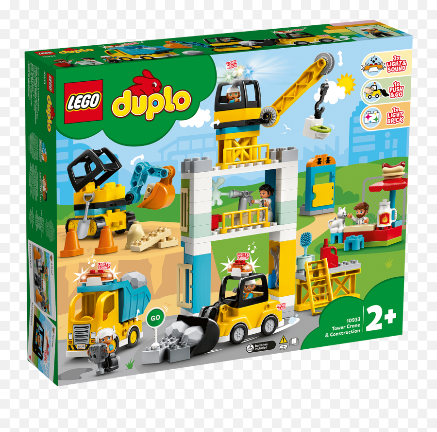 Lego Duplo 10933 Large Construction - Lego Duplo Construction Site Emoji,Drawing Emotions On Duplos