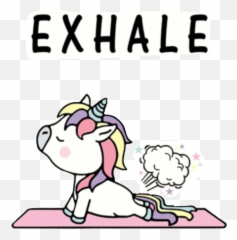 The Most Edited Funny Edits Picsart - Unicorn Yoga Exhale Emoji,Ranita Whatsapp Emoticon