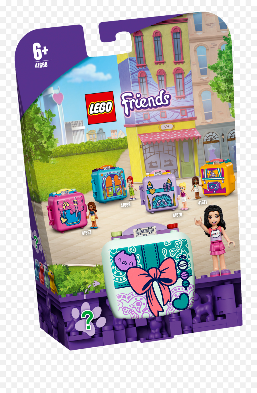 Emmau0027s Fashion Cube 41668 - Lego Friends Sets Legocom Emoji,Alien And 5 And 1 Guess The Emoji