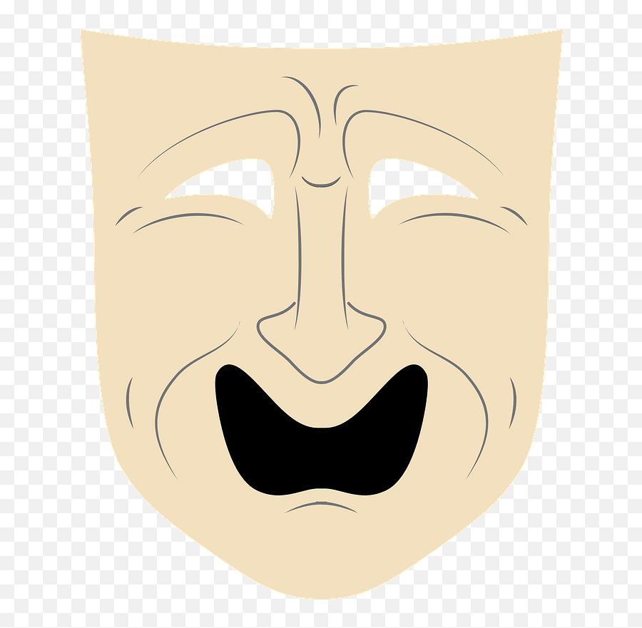 Tragedy Mask Clipart - Root Emoji,Comedy Tragedy Emoji