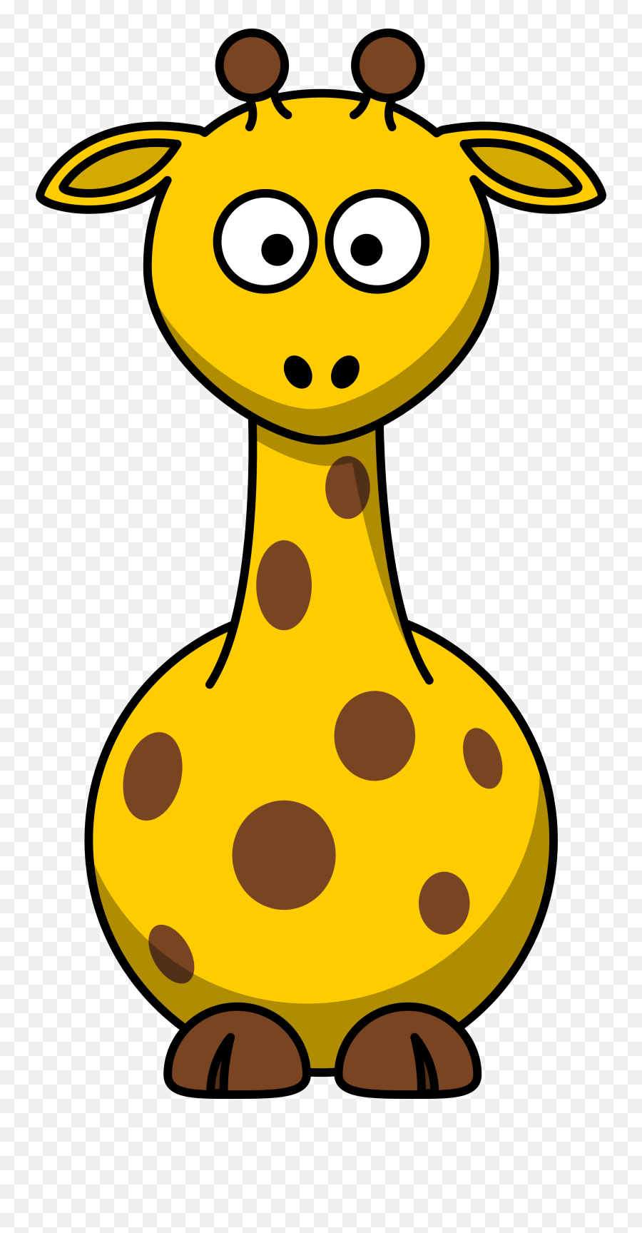 Cartoon Giraffe Vector Free File - Clipart Animal Cartoon Emoji,Giraffe Emoticon