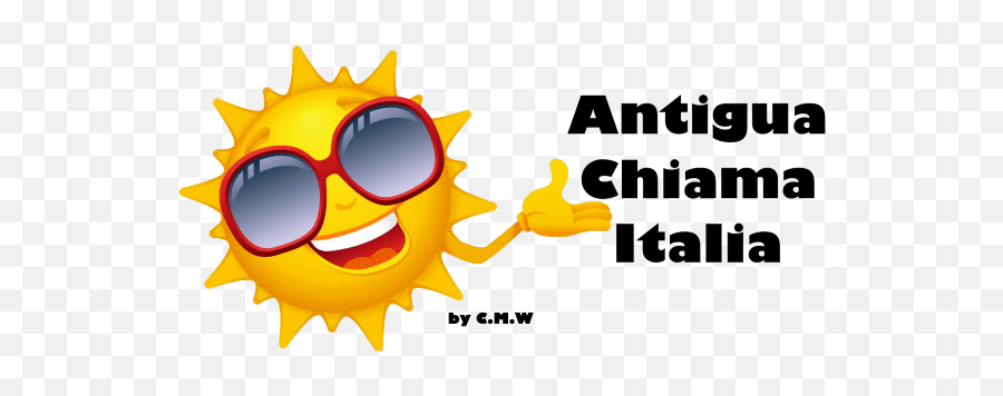 Antigua Chiama Italia Emoji,Emoticon Italia