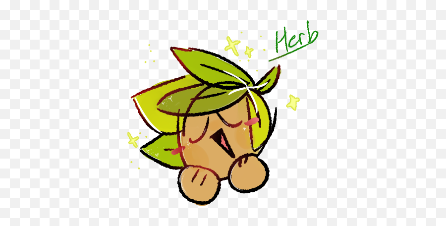Cookierunovenbreak Herb Cookie Sticker - Happy Emoji,Herb Emoji