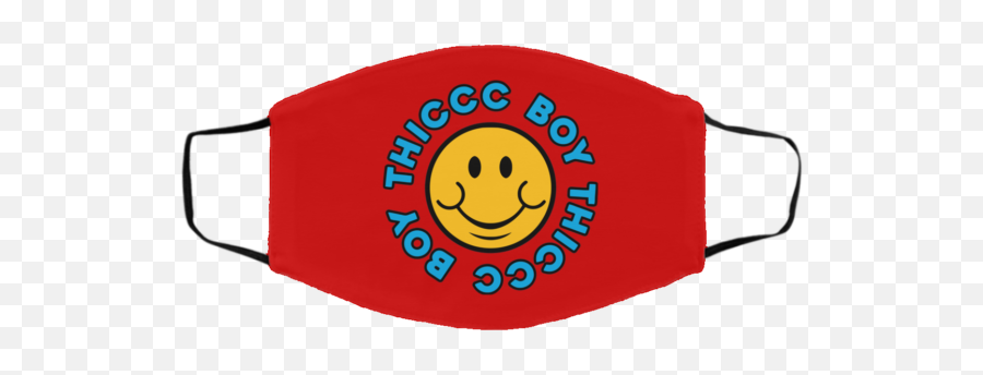 Thicc Boy Brendan Schaub Merch Thiccc Boy Smiley Face Mask Emoji,Silicone Nipple Covers Smile Emoticon