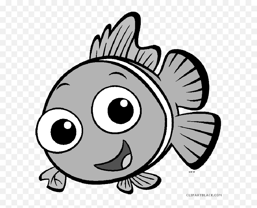 Download Cute Fish Clipart - Finding Nemo Svg Free Emoji,Nemo Emoji
