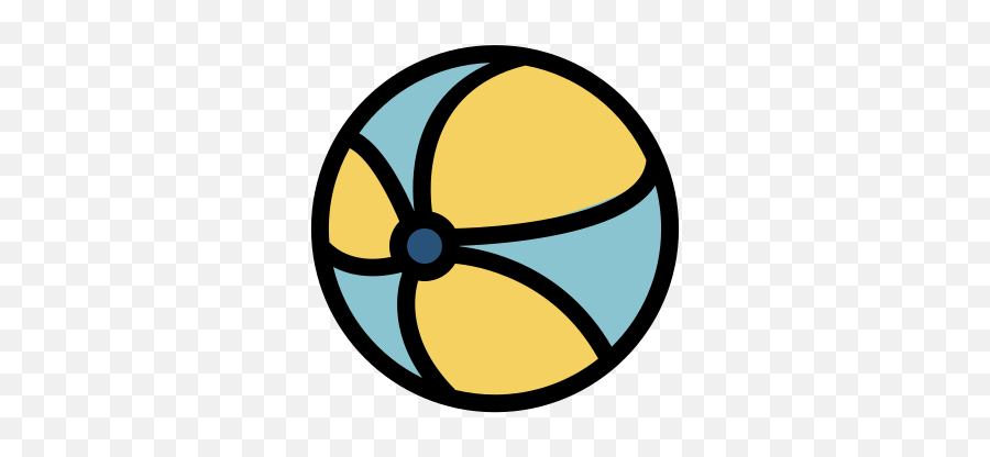 Beach Ball Free Icon Of Summer Holidays Emoji,Emoji Drinking On The Beach