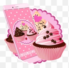 Candy Cupcakes Live Wallpaper U2013 Apper På Google Play - Fondos Bonitos De Postres Emoji,Muffin Emoji