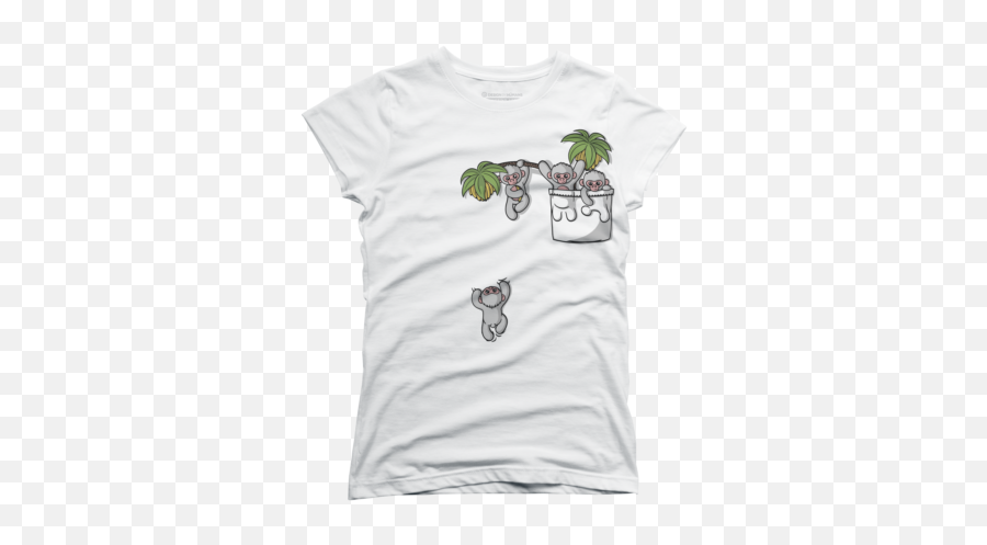 Monkey Womenu0027s T - Shirts Design By Humans Emoji,Roaring Godzilla Emoji