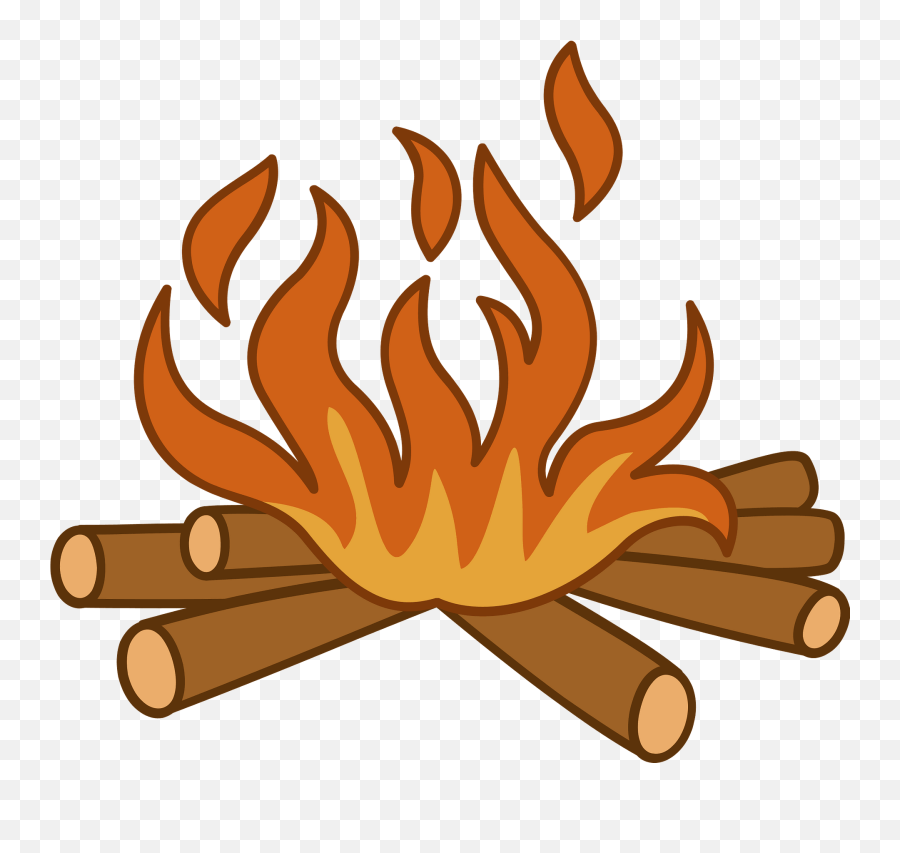 Campfire Clipart Free Download Transparent Png Creazilla Emoji,Camp Fire Emoji