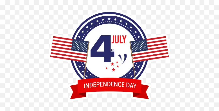 Independence Day By Wesley - Sticker Maker For Whatsapp Emoji,Independence Day America Emoji