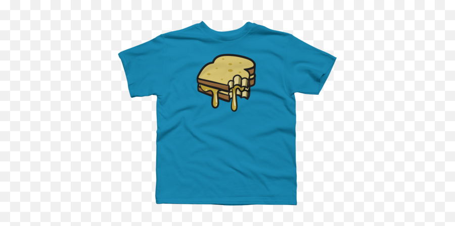 New Food U0026 Drink Boyu0027s T - Shirts Design By Humans Unisex Emoji,Grilled Cheese Emoji