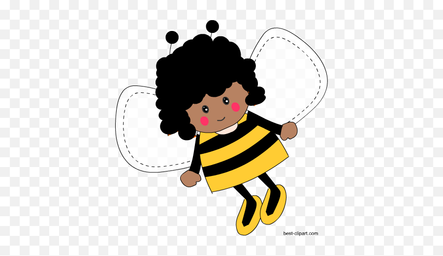 Free Honey Bee And Beehive Clip Ar - Fictional Character Emoji,Free African American Emojis