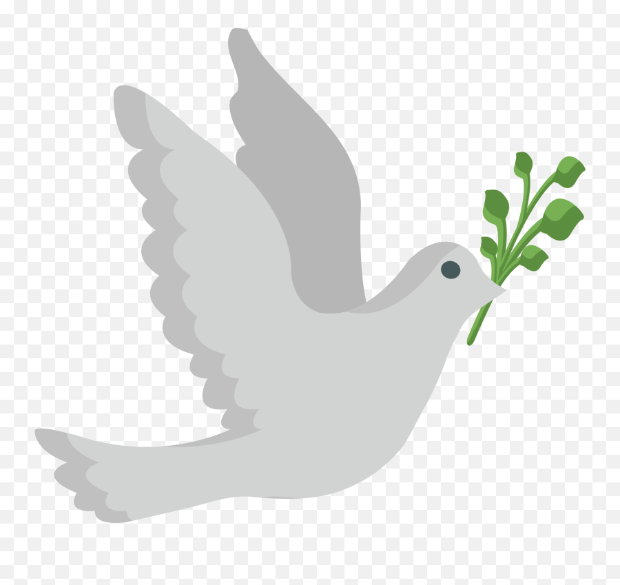 Download Open - Dove Whatsapp Emoji Png,Dove Of Peace Emoji