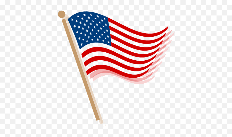 Us Flag American Flag Banner Clipart Free Images 4 - Clipartix Flag Veterans Day Clip Art Emoji,America Flag Emoji
