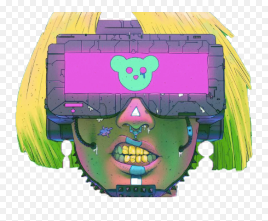 Cyberpunk Sticker By S Ann - Fictional Character Emoji,Cyberpunk Emoji