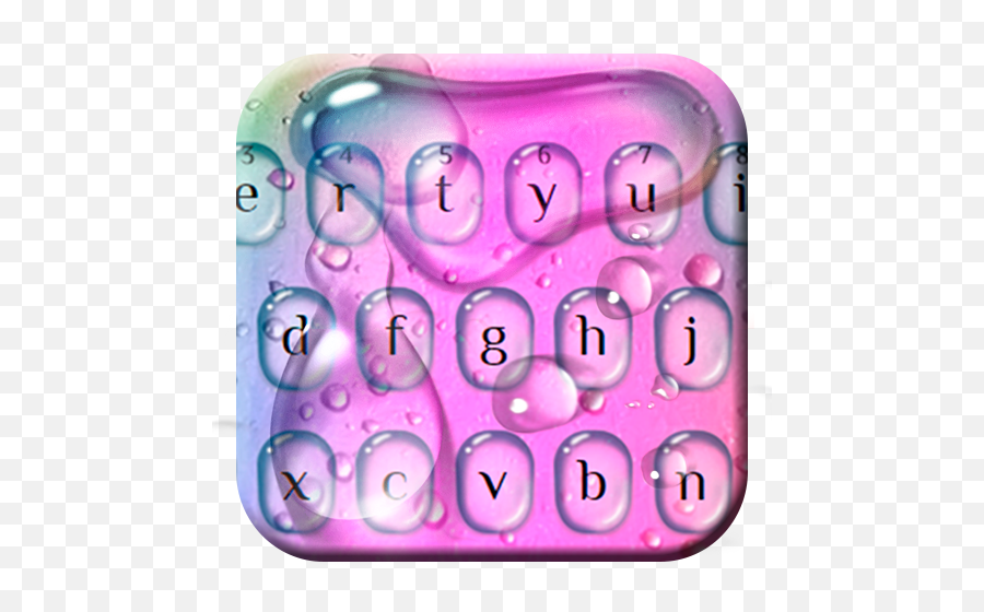 Colorful Water Drops Keyboard - Apps On Google Play Imagenes Bonitas Para Teclado De Celular Emoji,Water Droplets Emoji