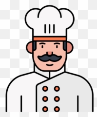 Chef Icon Of Colored Outline Style - Chef Icon Emoji,Chef Emoji Png